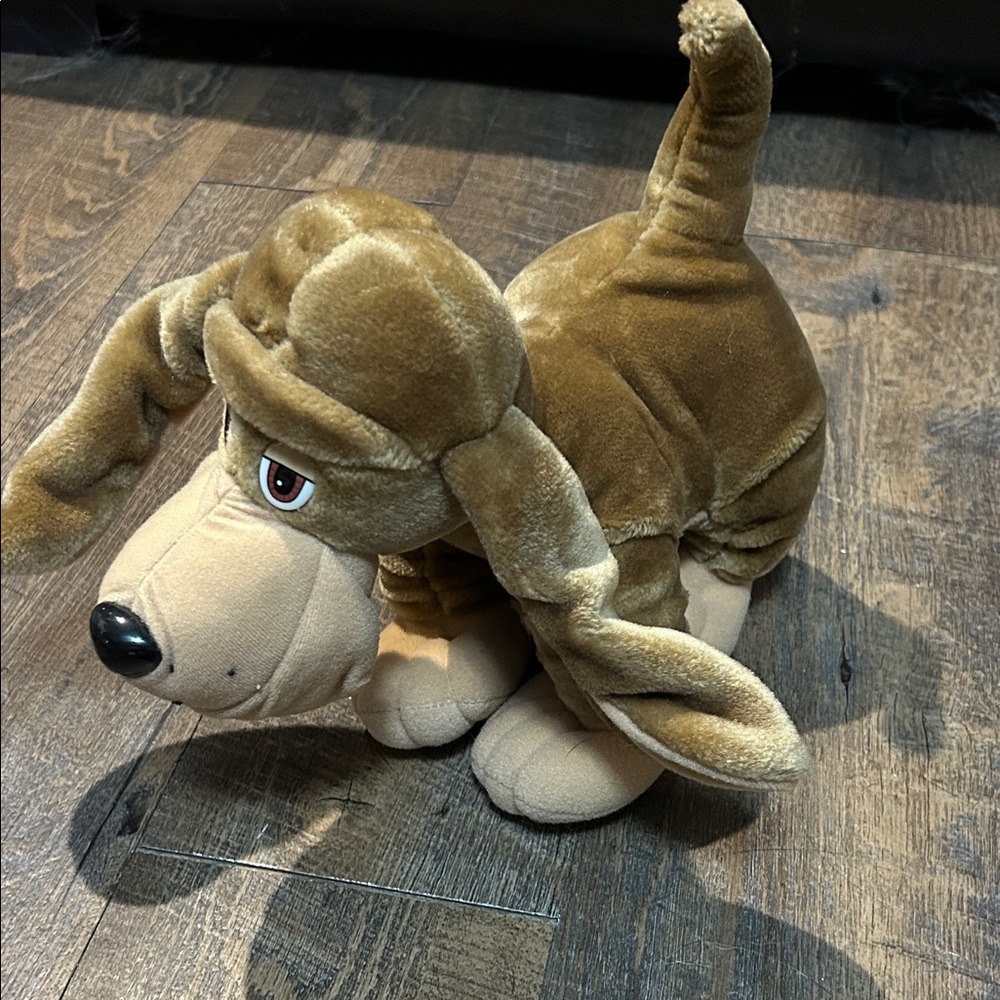 Tonka Brown‎ and Tan Plush Toy Vintage 1990 Pooch Patrol Brown Plush Puppy Dog
